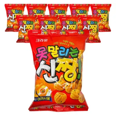 크라운제과 못말리는신짱 120gx10개입