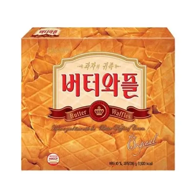 버터와플 316g 크라운제과