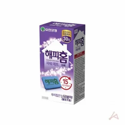 해피홈 15시간지속 모기훈증기 파워 매트 리필 30매입