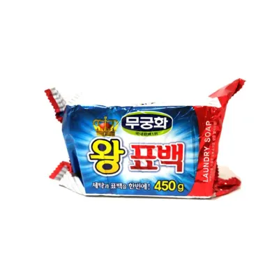 무궁화 표백 왕표백 세탁 비누 450g 손빨래 고형비누 빨래비누 빨래 손
