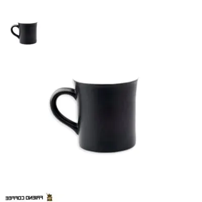 선물용머그컵 300ml 블랙 도자기 커피 머그잔 카페 컵