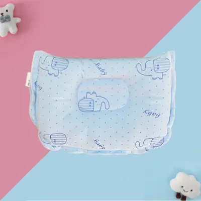 두상베개 아기 베개 가을 겨울용 다이아몬드 벨벳 아기 베개 아기 베개 모양 잡는 베개 모유