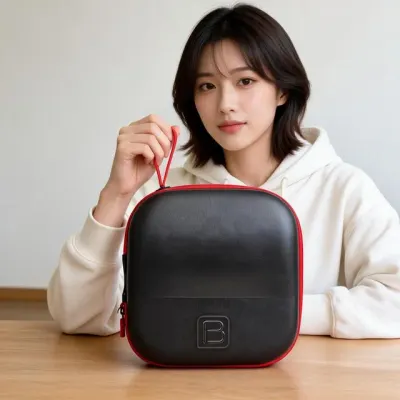 헤드셋 DJ 헤드폰 케이스 하드 파우치 보관함 휴대용 가방 장비 연습 공연용