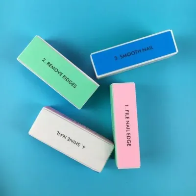네일 파일 버퍼 손톱 야스리 정리 도구 손질 사포 사각 샌딩블럭 1p 야스리 파일세트 정리 버퍼 사포