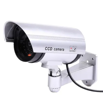 모형 CCTV LED 불빛 가짜 적외선 감시 카메라