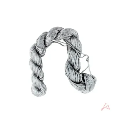 매듭실(1mm) 은색