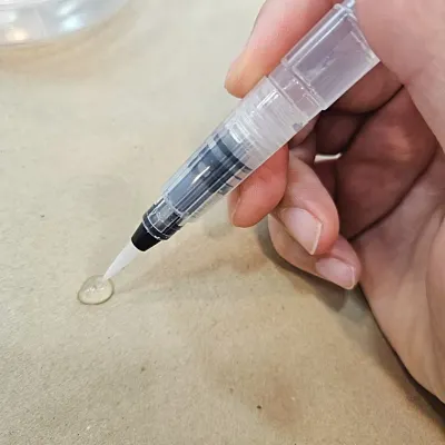 워터 브러쉬 붓펜