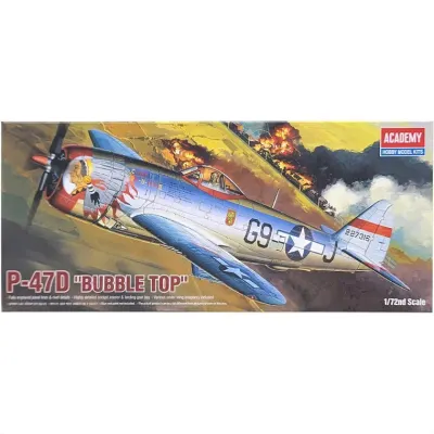 아카데미과학 P-47D 버블탑 전투기 조립 피규어