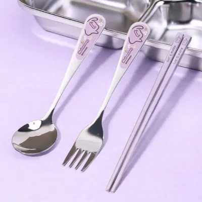 포켓몬 메타몽 퓨어 올스텐 스푼포크 젓가락 3P세트