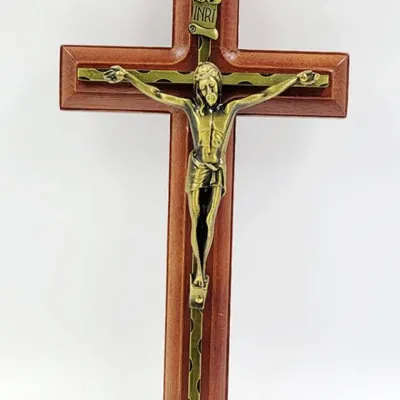 벽걸이 원목 황동 예수 십자가 예수님십자가 벽걸이십자가 교회십자가 가정용십자가 성당십자가