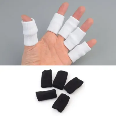 손가락 보호대 5개입 관절 탄성밴드 아대 엄지검지 중지약지 새끼손가락 검지손가락보호대 손관절아대 엄지