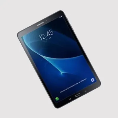 갤럭시탭 A6 10.1 T585 액정필름 지문방지 화면보호 커버 2장 풀커버 강화유리 투명