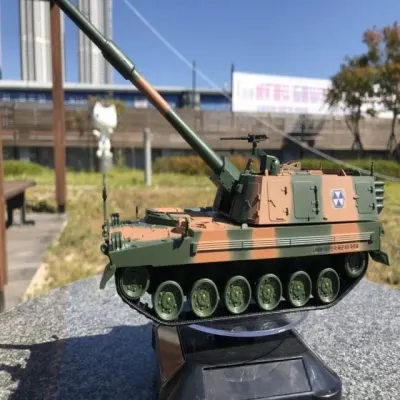 자주포 전차 모형 밀리터리 탱크 프라모델 액션 캐릭터 유선 무선조종