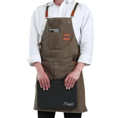 목공 앞치마 미술 공방 작업 튼튼 캔버스 에이프런