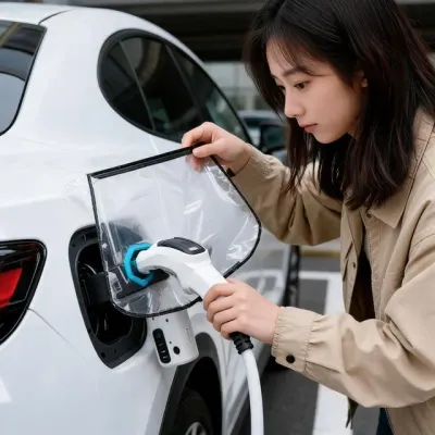 전기차 충전커버 충전포트 외부 실외 눈비 차단 가림막 릴선 주차장 야외 관리 커버