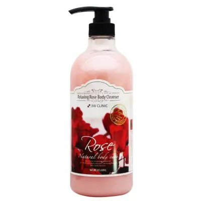 도도 3w클리닉 바디클렌져(로즈) 1000ml