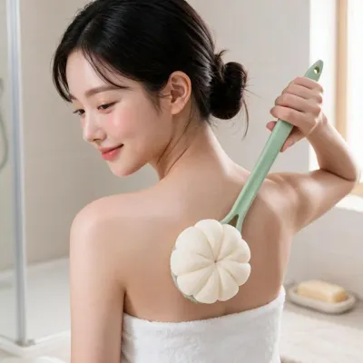 바디샤워볼 롱 샤워타월 등때밀이 바디클렌징 샤워용품 등관리 목욕 아이템