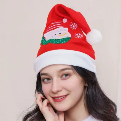 산타와친구들 크리스마스모자 이벤트 눈사람 산타모자