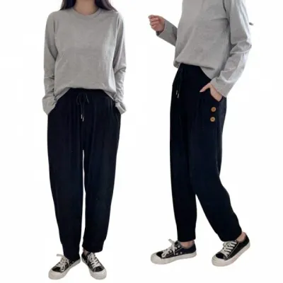 조거 몸빼바지 여성 팬츠 간절기 편한 홈웨어 바지