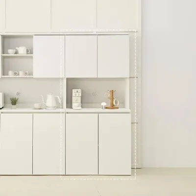 디포랙 도어형 수납장 상하부 세트 800 W1087