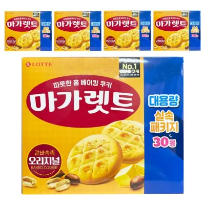 롯데 마가렛트 오리지널 대용량 660g x 5개