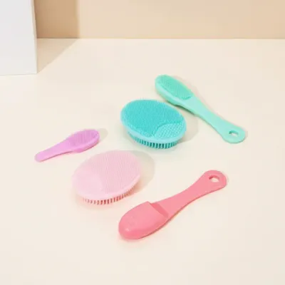 블랙헤드 피지 제거기 실리콘 코 모공 브러쉬 핑거 클렌저 민트
