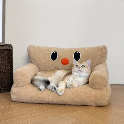 러브펫 포근한 사계절 분리형 고양이 소파 침대 05