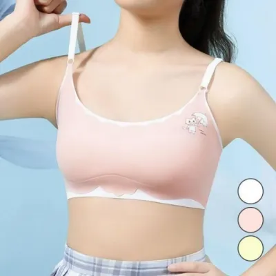 하이틴브라 속옷 누디 브래지어 주니어 여아 청소년 주니어심리스 중학생 심리스 첫 어심 하이틴 브라 스포
