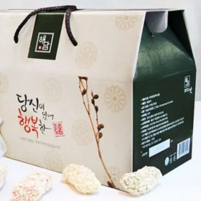 설 궁중한과F 명절 선물세트 (500g) 한과 유과