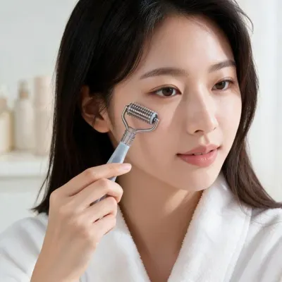 더마 롤러 페이스 얼굴 괄사 마사지기 리프팅 홈케어 피부 관리 도구 기구 홈케어용
