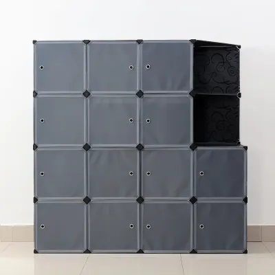 DIY 복합 선반 수납장(140x140cm) / 조립옷장