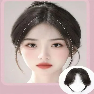 여성 볼륨 가발 여성 부분 가발 윗머리 정수리 간편 탈모