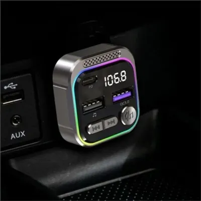 차량용 고속 충전 시거 잭 차량용 usb 충전기 멀티 자동차 트랜스미터 블루투스 플레이어 송신기 오디오