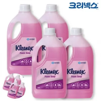핸드워시리필 거품핸드워시 거품핸드워시대용량 손비누 핸드워시리필대용량 핸드워시 폼 솝 로즈라일락향 1