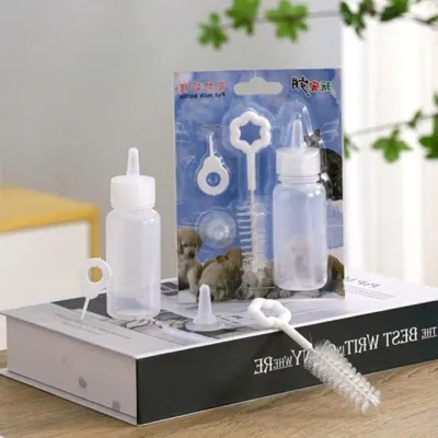 PET 고양이 강아지 젖병 분유 수유 세트 60ml
