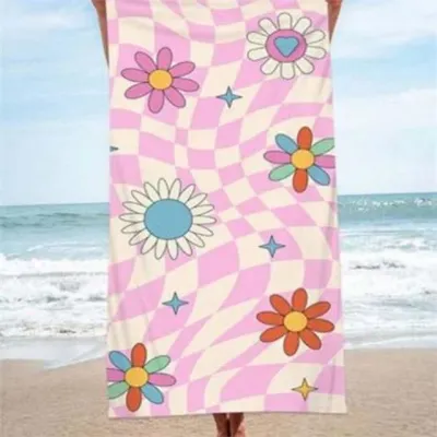 비치 타월 물놀이 타월 휴양지 스포츠 수영장 수영 대형 여름 물놀이용 담요 패드 아동
