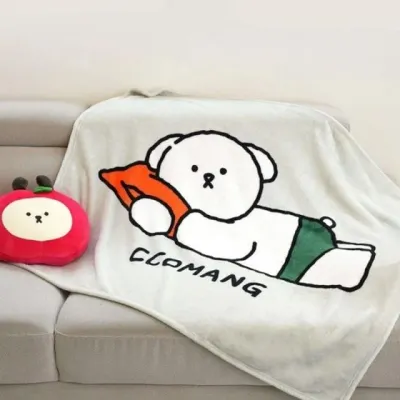 담요 무릎담요 캐릭터 담요 무릎 꼬망 이불 이불 담요