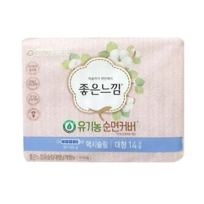 좋은느낌 순면커버 맥시슬림 날개 대형 14P x 3개