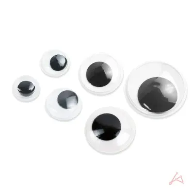 인형눈(스티커) 18mm