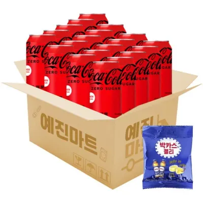 예진마트 코카콜라 제로 355ml x 20개+박카스젤리