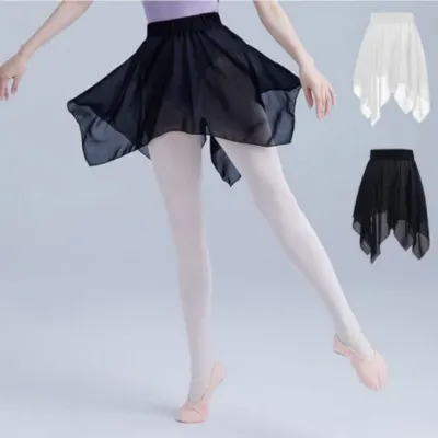 여름 폴댄스 발레 쉬폰 스커트 폴 팬츠 요가복 웨어