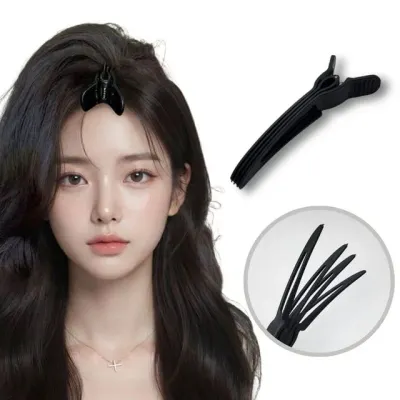 앞머리 뿌리 볼륨 집게 헤어롤 그루프 가르마 집게핀