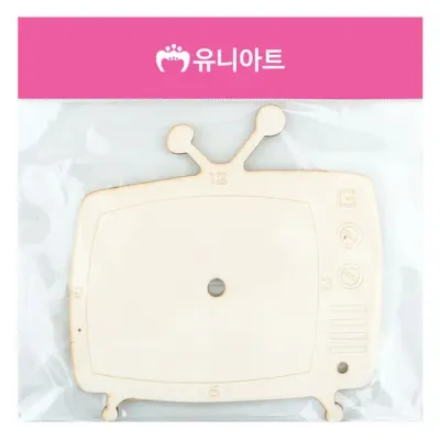 유니아트 (시계재료) 1800 나무 시계판 (TV)