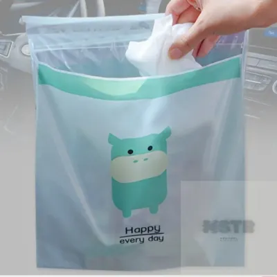 부착형 쓰레기통 15매입 걸이식 실내쓰레기통 차량용쓰레기통 봉투걸이 위생적인휴지통