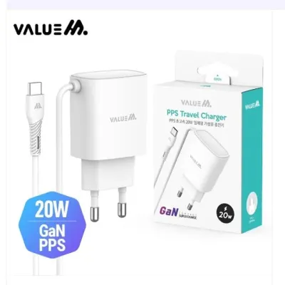 밸류엠20W PD3 0 PPS초고속일체형C타입