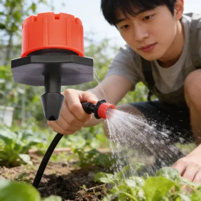 회전 스프링클러 농사용 정원 텃밭 잔디 물주기
