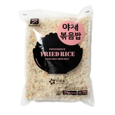 행복한맛남 야채 볶음밥 냉동 3kg