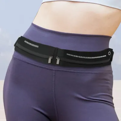 러너라이프 러닝벨트(블랙)런닝가방 플립벨트 조깅가방