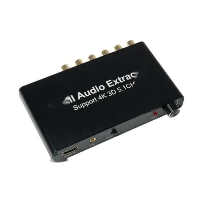HDMI TV 블루레이 플레이어 앰프 스피커 홈시어터 사운드 변환기 5 1CH 오디오 컨버터 HDMI선 모니터케이블