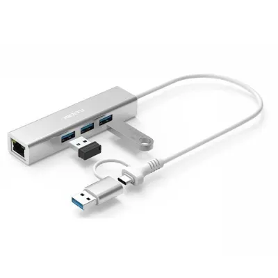 C타입 A타입 유선랜카드 USB3.0 3포트 허브 기가비트 태블릿 인터넷 이더넷 네트워크 노트북 PC 데스크탑